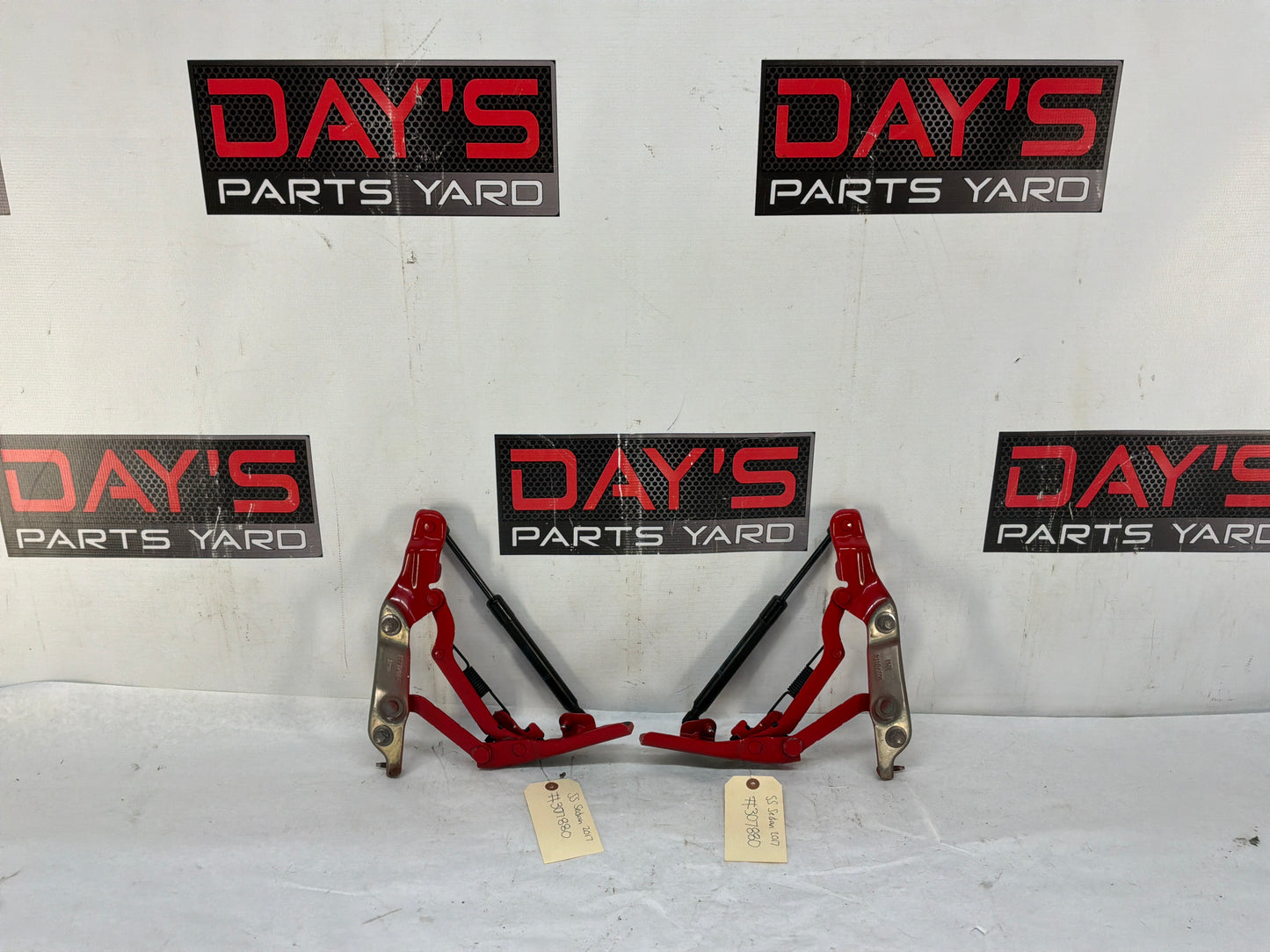 2017 Chevy SS Sedan RH & LH Trunk Deck Lid Hinges OEM