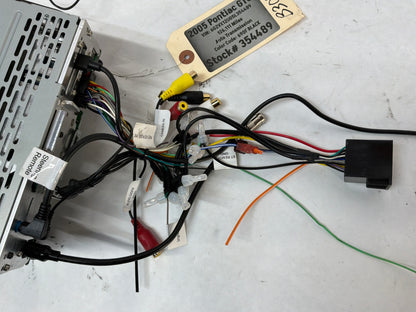 2005 Pontiac GTO Sony Aftermarket Radio Receiver & Screen