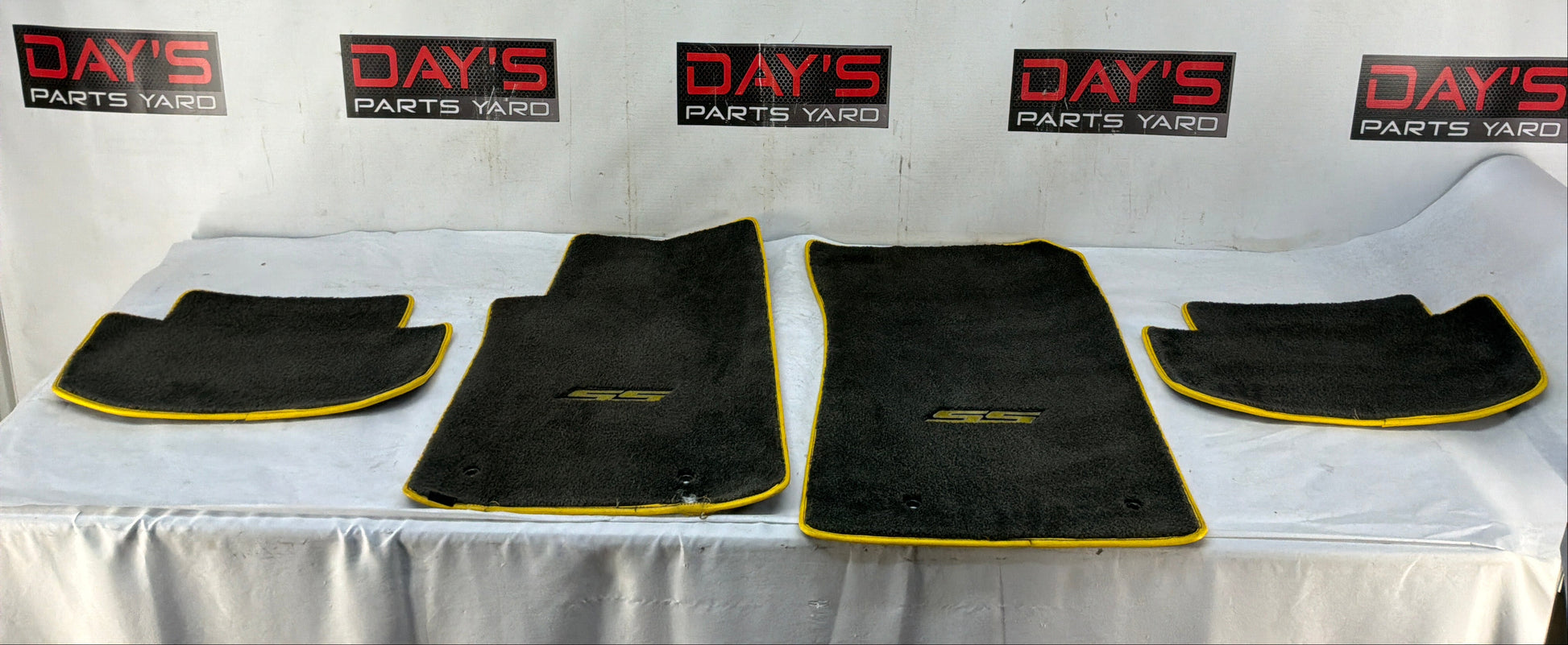 2010 Chevy Camaro SS Embordered Floor Mats Front and Rear - Day's Parts Yard