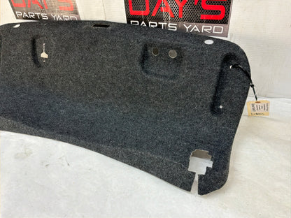 2011 Cadillac CTS-V Coupe Trunk Deck Lid Liner Carpet Felt OEM