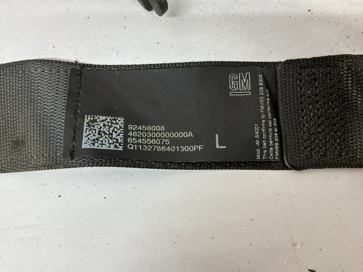 2014 Chevy SS Sedan Rear Seatbelt Seat Belt Retractor Set OEM