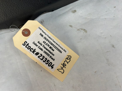 1999 Pontiac Firebird Trans Am Formula WS6 LH Driver Knee Bolster OEM