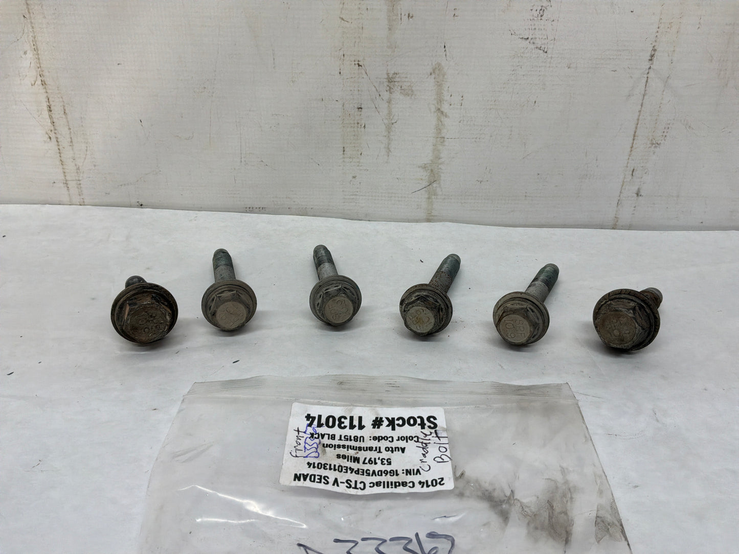 Front cradle bolts - Day's Parts Yard