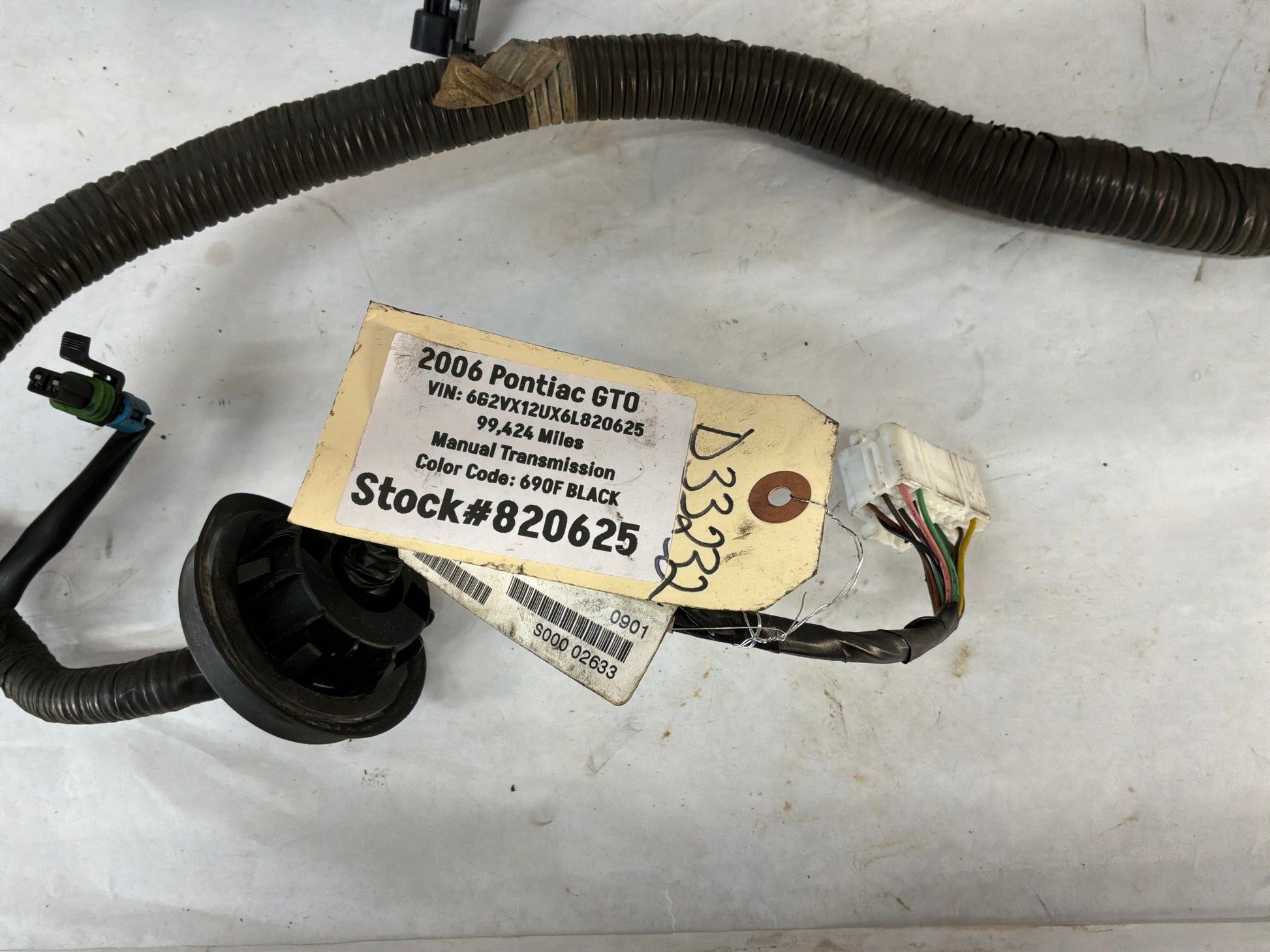2006 Pontiac GTO Engine Motor Auto Transmission Wire Wiring Harness OEM - Day's Parts Yard