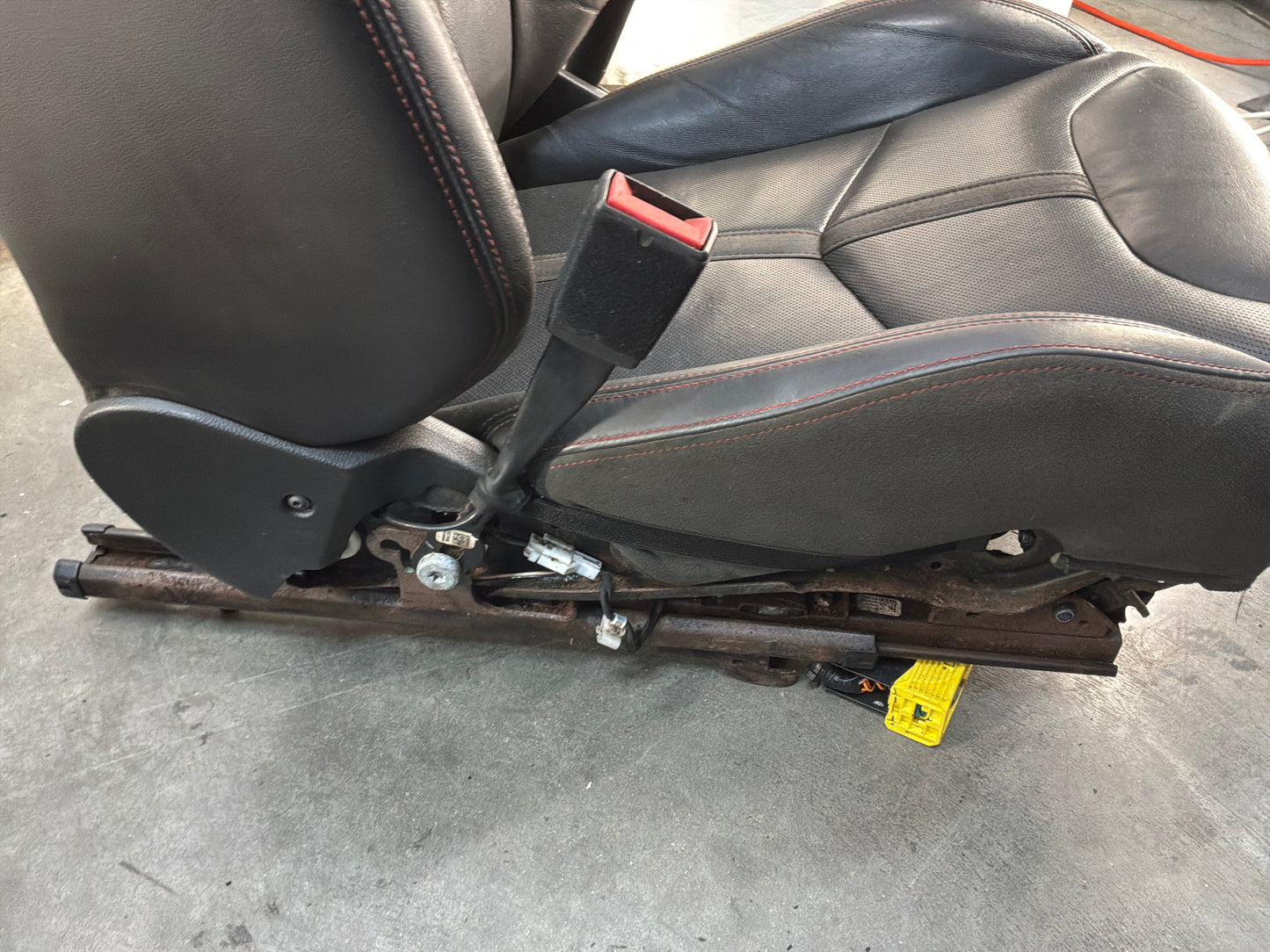 2015 Chevrolet SS Sedan Front and Rear Black Leather Seats OEM