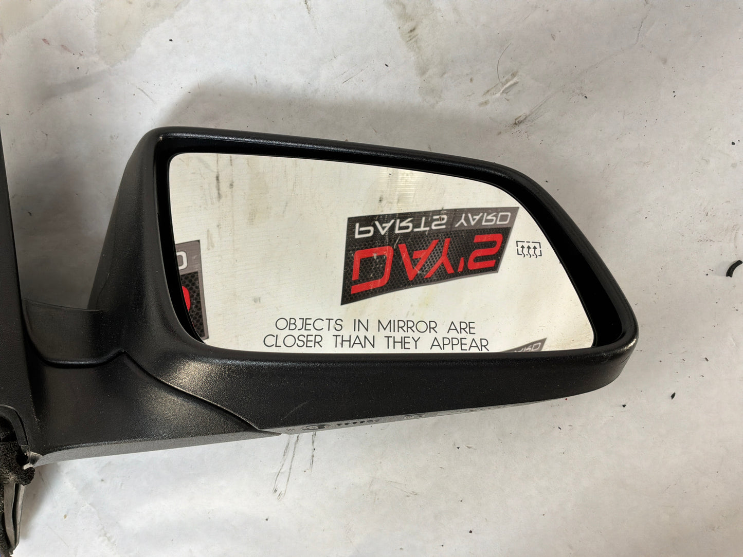 2014 Chevy Caprice PPV RH Passenger Exterior Mirror Black OEM