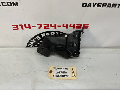 2017 Chevy SS Sedan LH Driver Fender Bumper Fascia Bracket Guide OEM