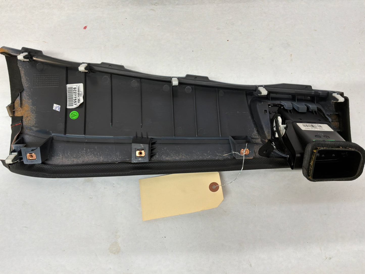 2017 Chevy SS Sedan RH Passenger Black Suede Dash Trim Panel Insert OEM