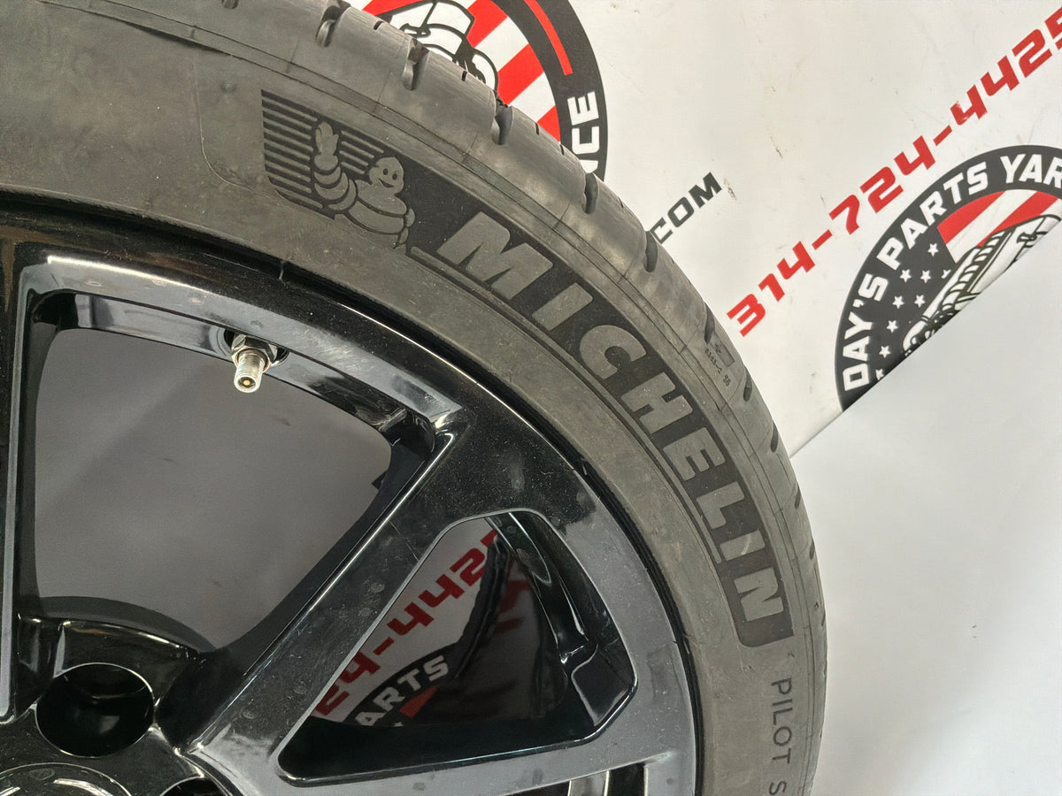 2012 Cadillac CTS-V 19x10.5 Factory OEM Rear Wheel Rim & Tire