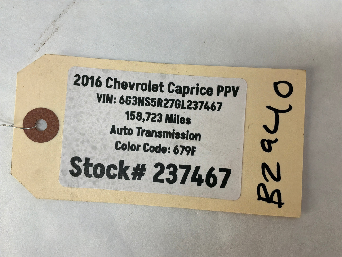 2016 Chevy Caprice PPV Positive Battery Terminal Post Electric Fuse OEM