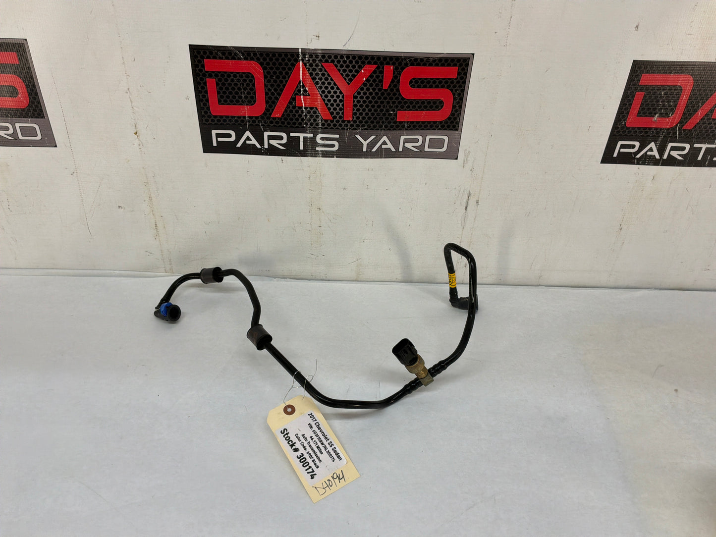 2017 Chevy SS Sedan Fuel Tank Pump Feed Hose Line Pipe Tube OEM