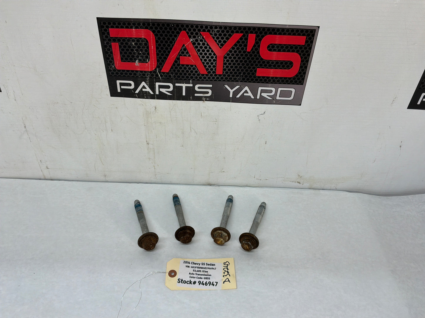 Bolts - Day's Parts Yard