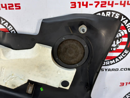 2002 Chevy Camaro Z28 RH Passenger Rear Interior Quarter Trim Panel Black Ebony OEM