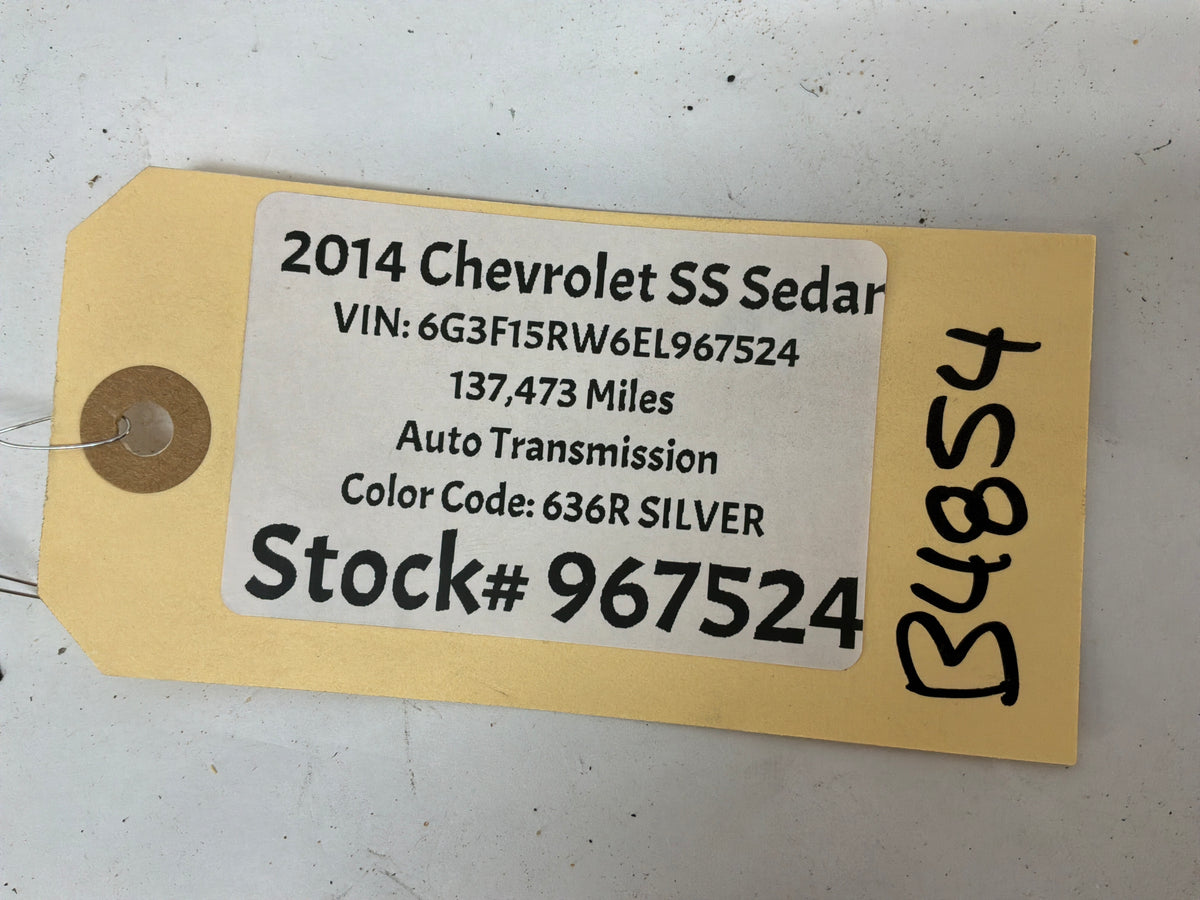 2014 Chevy SS Sedan Fuel Pump & Lever Sending Unit Assembly OEM