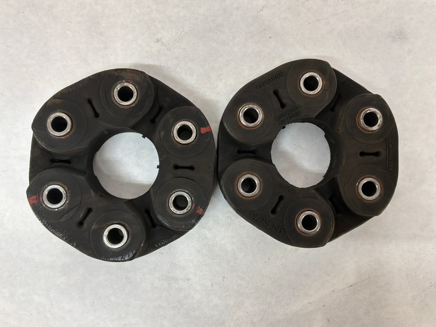 2006 Pontiac GTO Driveshaft Drive Prop Shaft Rubber Couplers Isolators OEM