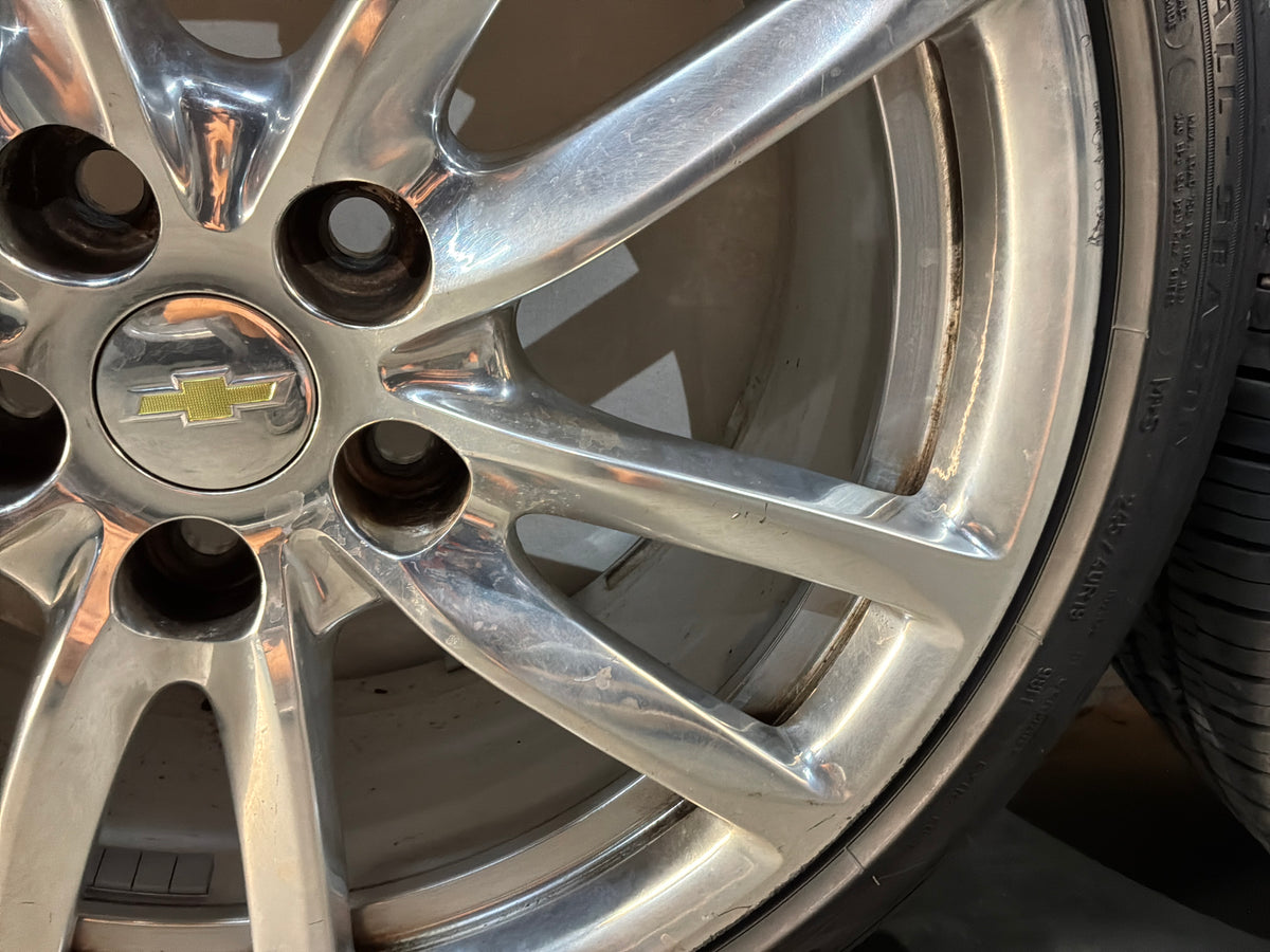 2014 Chevy SS Sedan Wheels Rim & Tires 19x8.5 & 19x9 275/35/19 245/40/19
