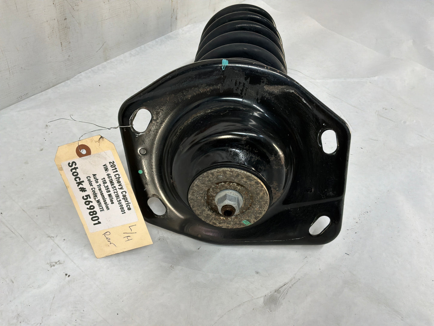 Lh rear shock - Day's Parts Yard