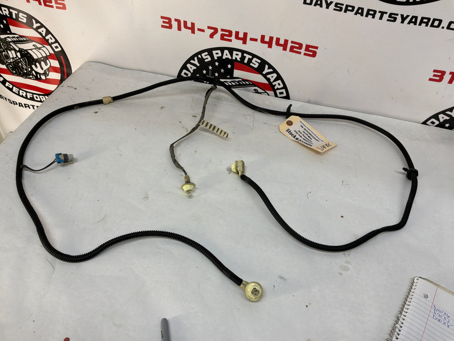 1999 Pontiac Firebird Trans Am Formula WS6 Trans Am Rear Bumper Wire Wiring Harness OEM