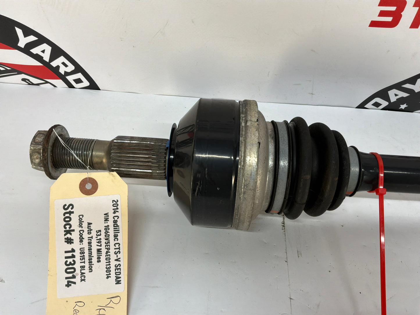 2014 Cadillac CTS-V Sedan RH Passenger Rear Axle CV Half Shaft OEM