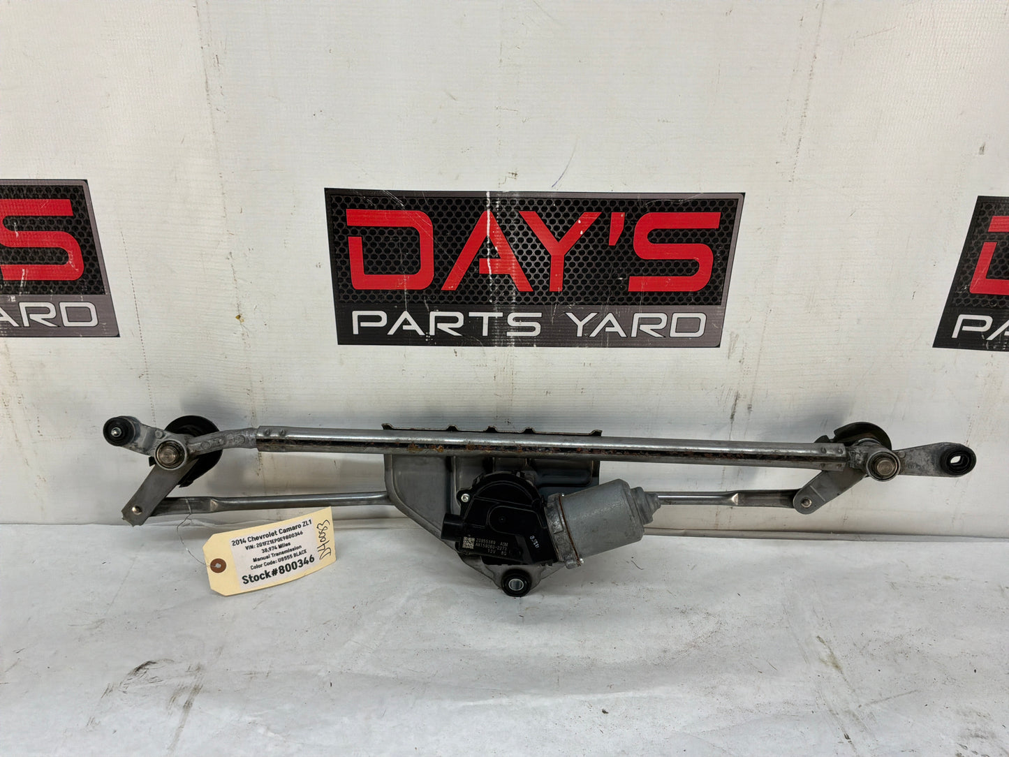 2014 Chevy Camaro ZL1 Windshield Wiper Motor Assembly OEM