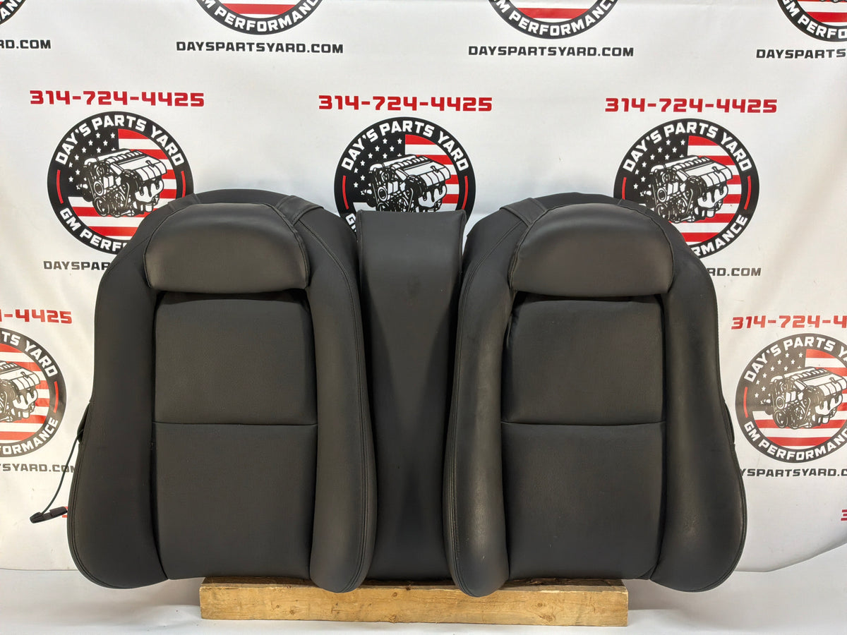 2006 Pontiac GTO Black Leather Front and Rear Seats Set OEM