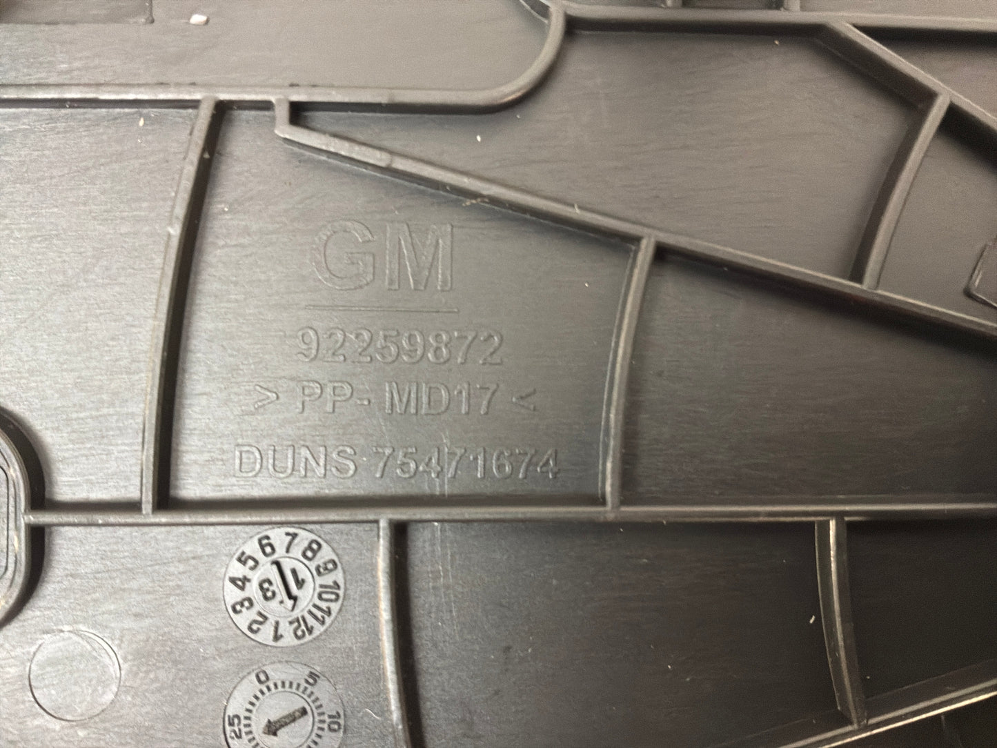 2014 Chevy SS Sedan Center Dash Speaker Grille Cover OEM