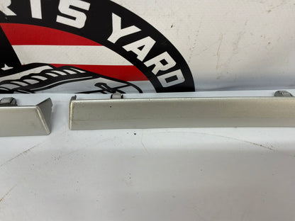 2008 Pontiac G8 GT LH & RH Silver Dash Trim Accent Applique Panel OEM