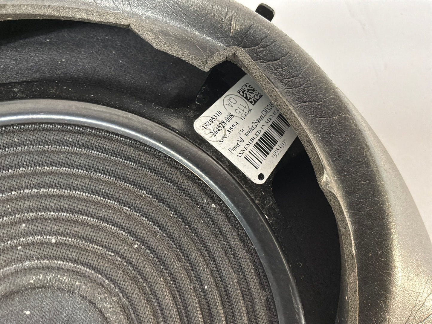 2007 Chevy C6 Corvette Convertible RH & LH Front Door Bose Speaker OEM