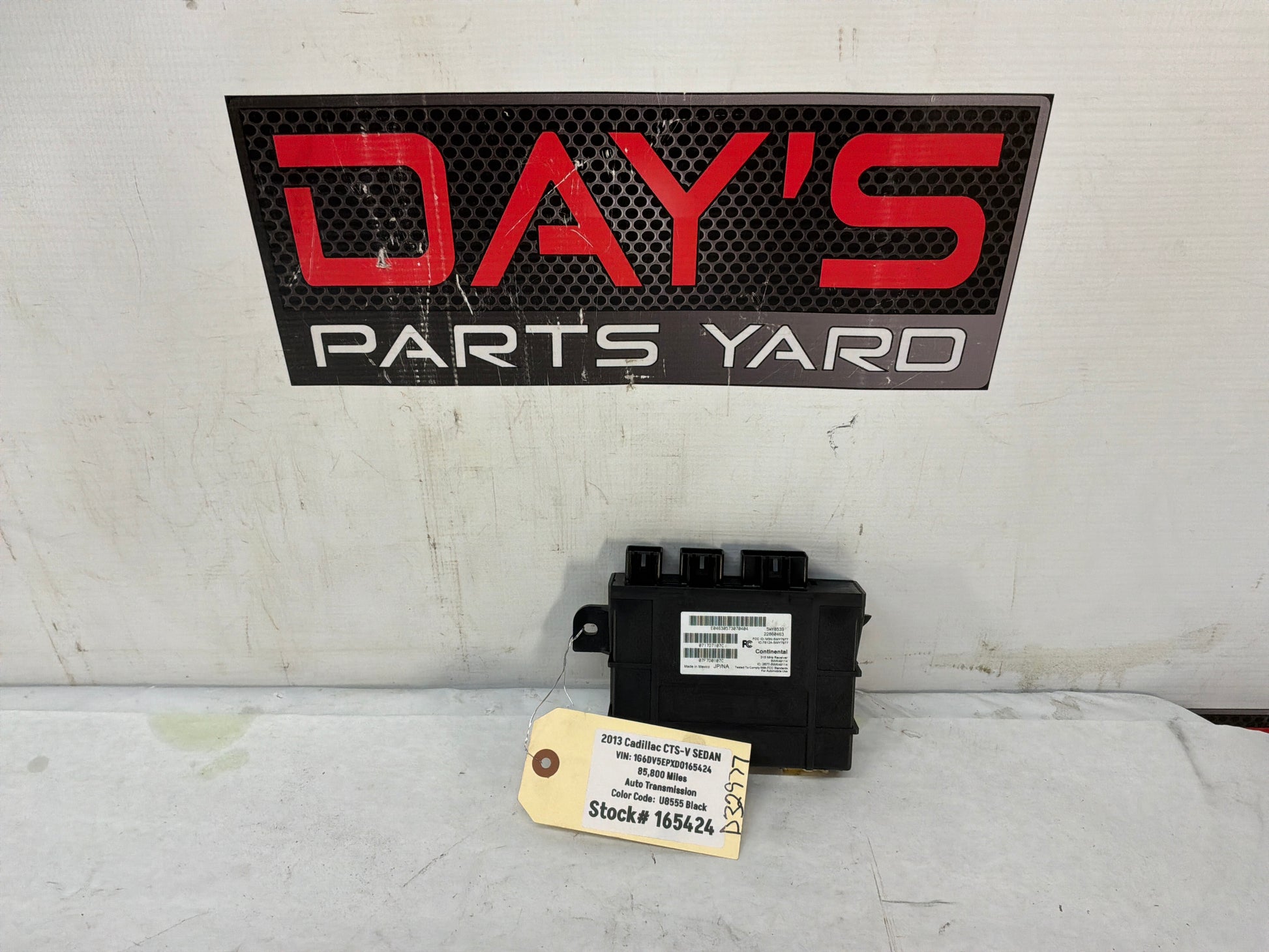Module - Day's Parts Yard