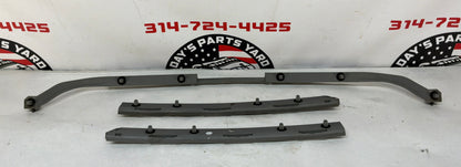 2005 Pontiac GTO RH & LH Rear Bumper Brackets Guides Supports OEM