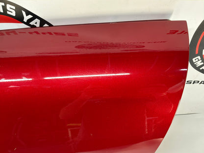 2002 Chevy C5 Corvette LH Driver Rear Quarter Fender Panel Red OEM