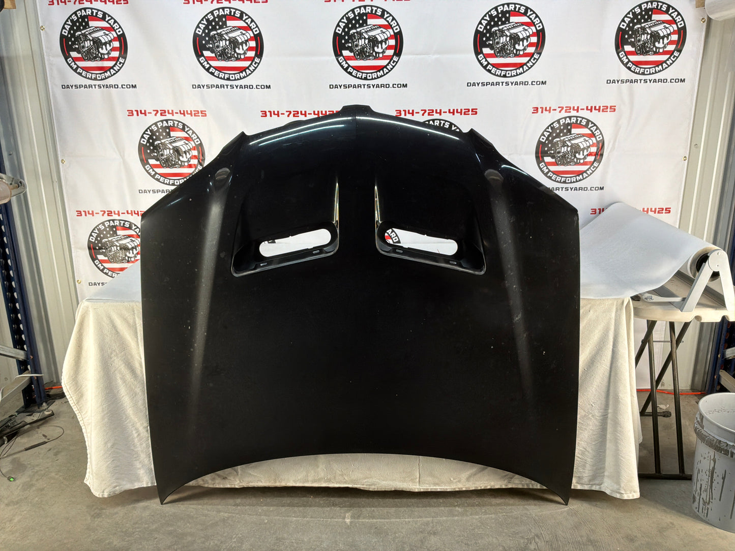 2008 Pontiac G8 Base Hood Assembly Black  OEM