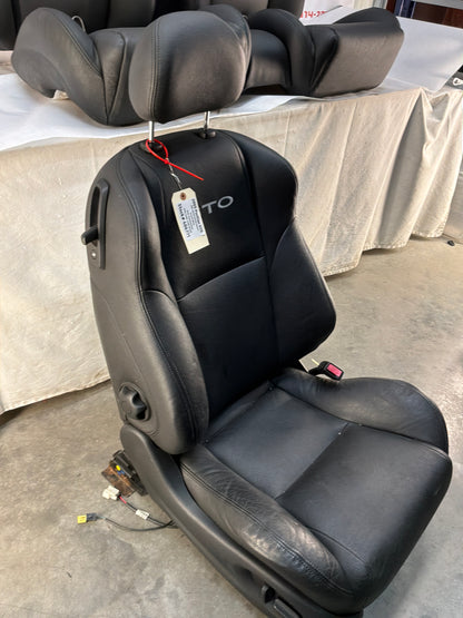 2005 Pontiac GTO Black Leather Front and Rear Seats Set OEM