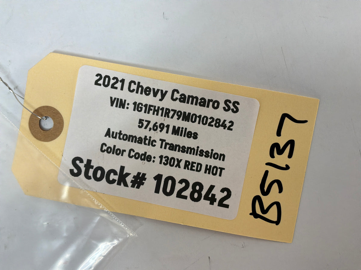 2021 Chevy Camaro SS Rear Trunk Lid Bowtie Emblem Badge Black
