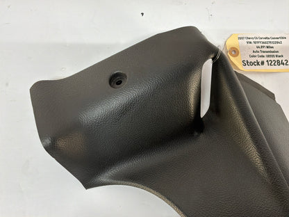 2007 Chevy C6 Corvette Convertible LH Driver Upper B Pillar Trim Panel OEM