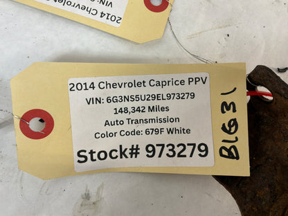 2014  Chevy Caprice PPV Exhaust Muffler Hanger Set OEM