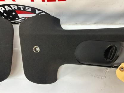 2006 Pontiac GTO RH & LH Interior Upper B Pillar Seat Belt Trim Panel Moldings OEM