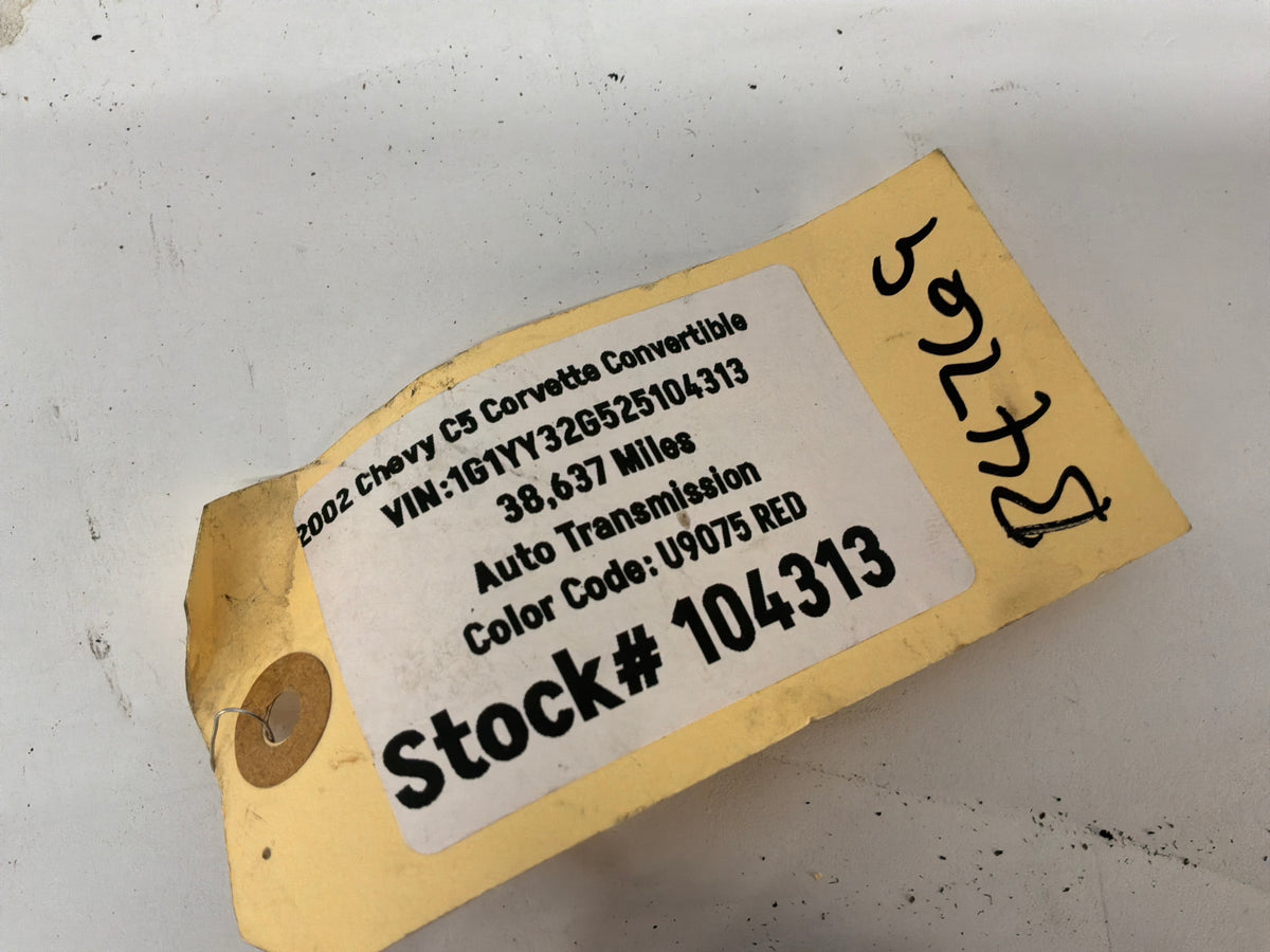 2002 Chevy Corvette Convertible RH Passenger Door Lock  OEM