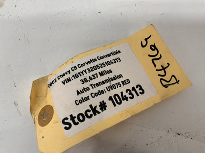 2002 Chevy Corvette Convertible RH Passenger Door Lock  OEM