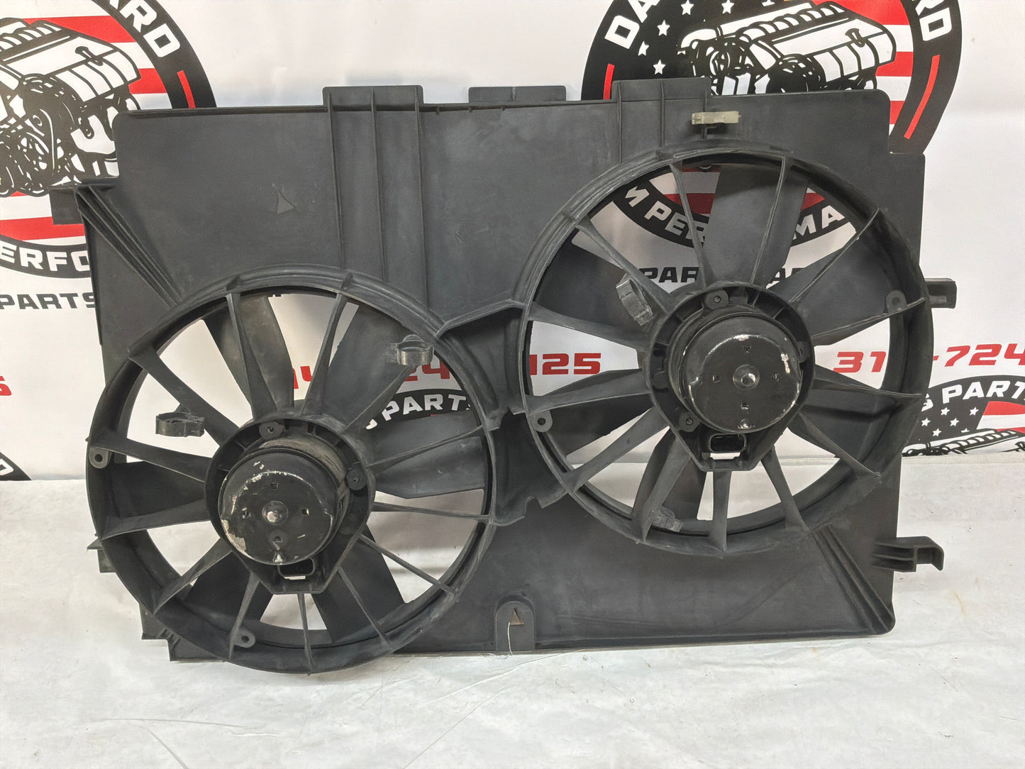 1999 Pontiac Trans Am WS6 Dual Radiator Electric Cooling Fans Assembly OEM