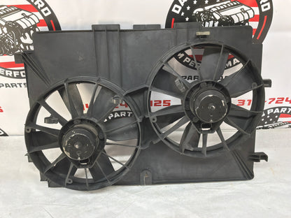 1999 Pontiac Trans Am WS6 Dual Radiator Electric Cooling Fans Assembly OEM
