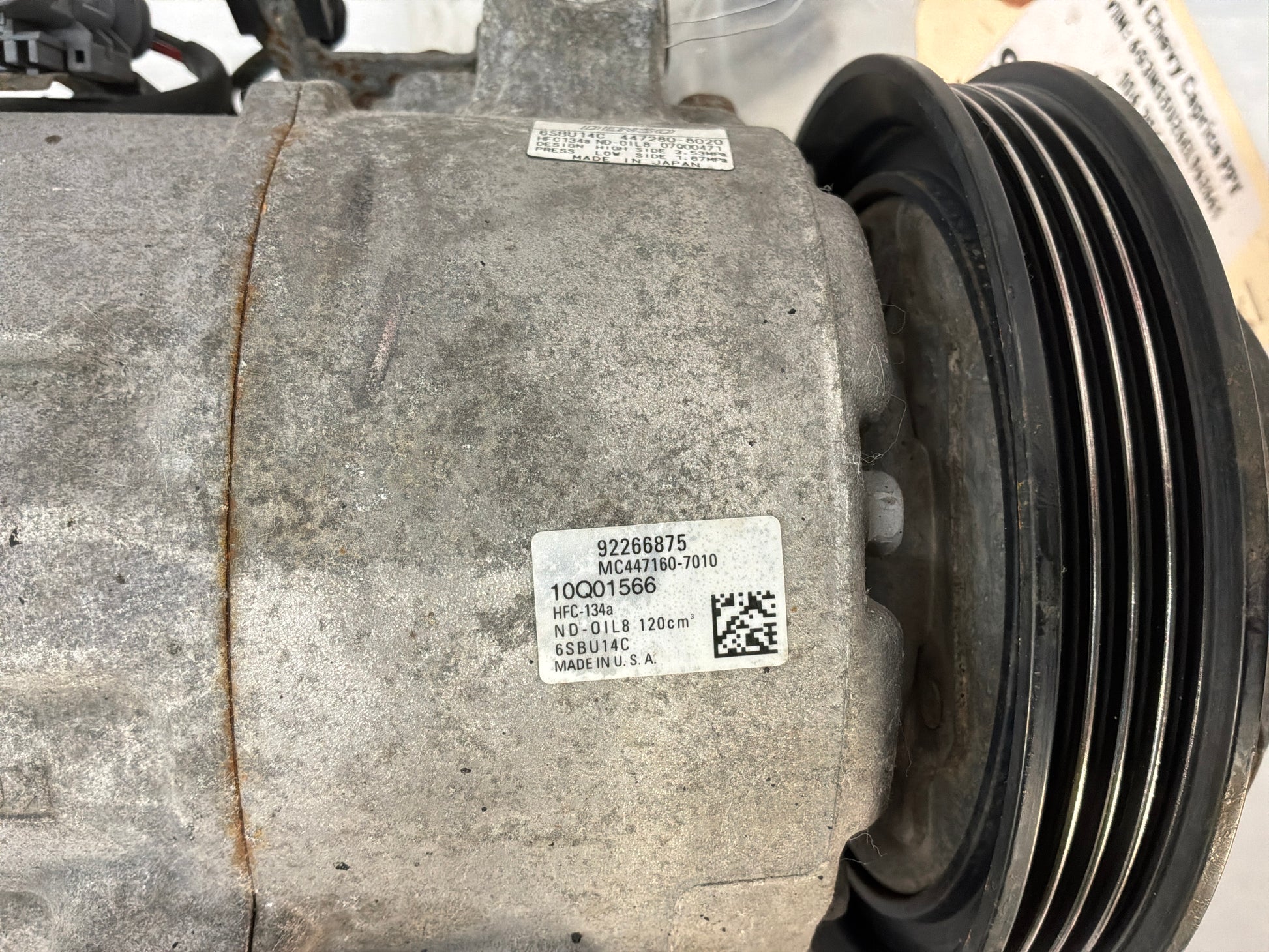 Ac compressor - Day's Parts Yard