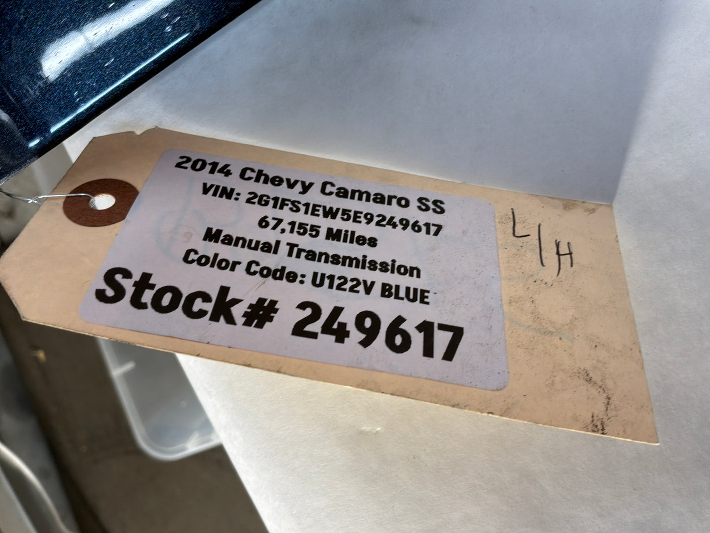 2014 Chevy Camaro SS LH Driver Rocker Molding Side Skirt Panel OEM