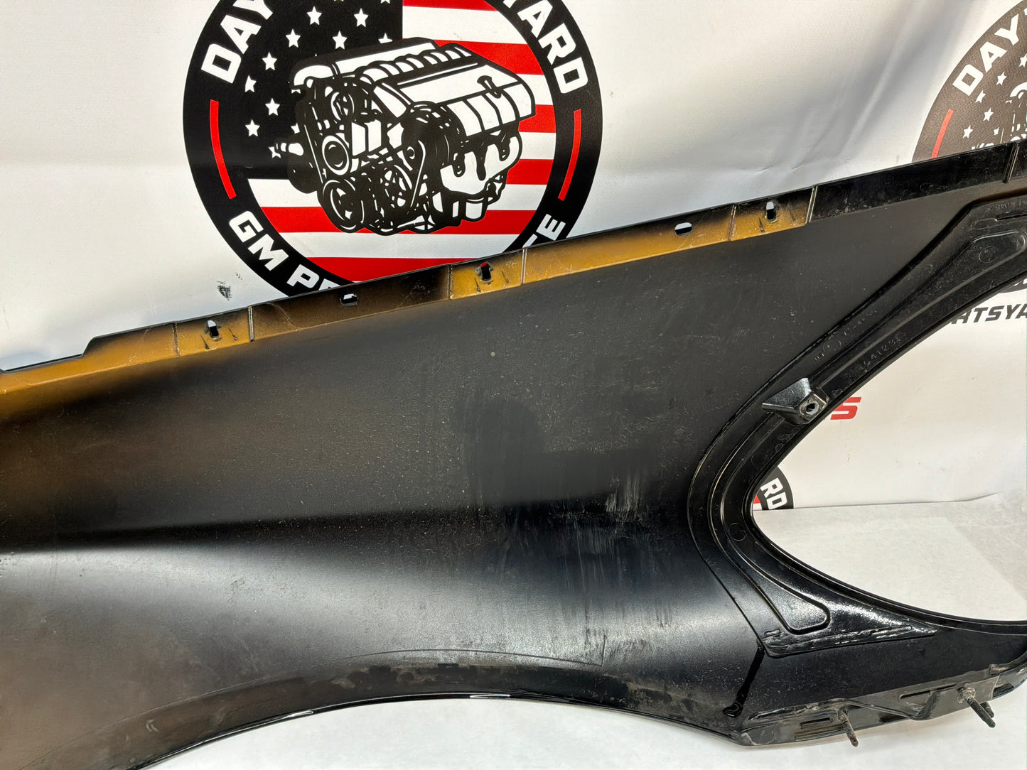 2007 C6 Corvette Convertible LH Driver Front Fender Black OEM