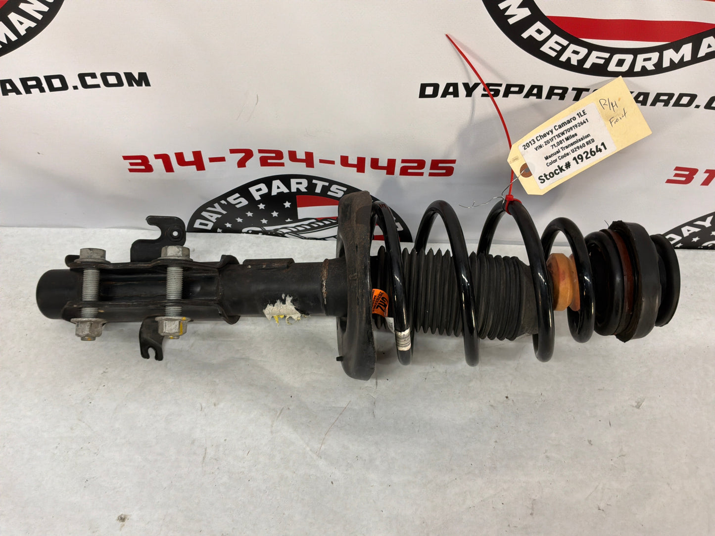 2013 Chevy Camaro 1LE RH Passenger Front Suspension Shock Strut Assembly OEM