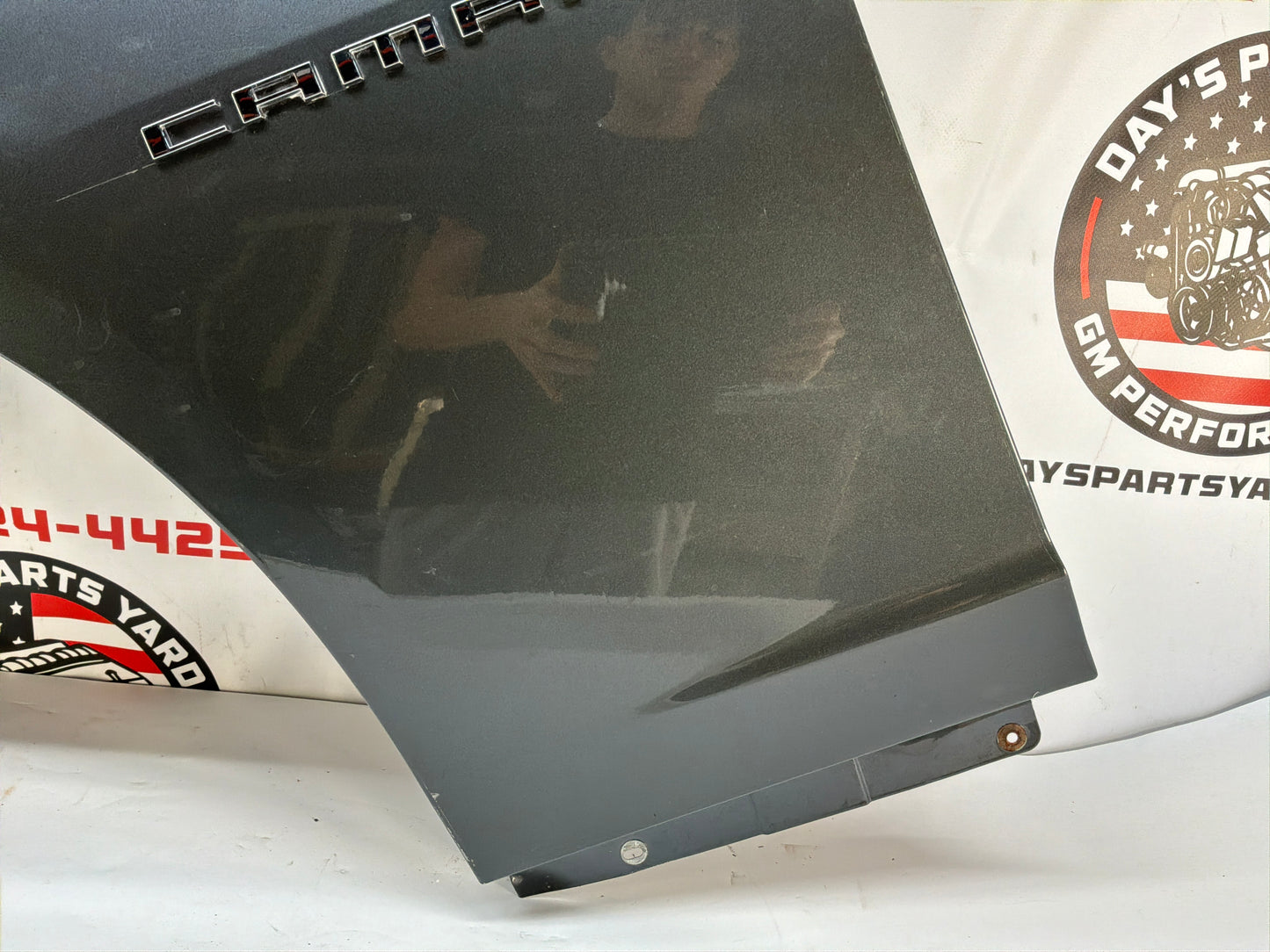 2011 Chevy Camaro SS LH Driver Front Fender Gray OEM