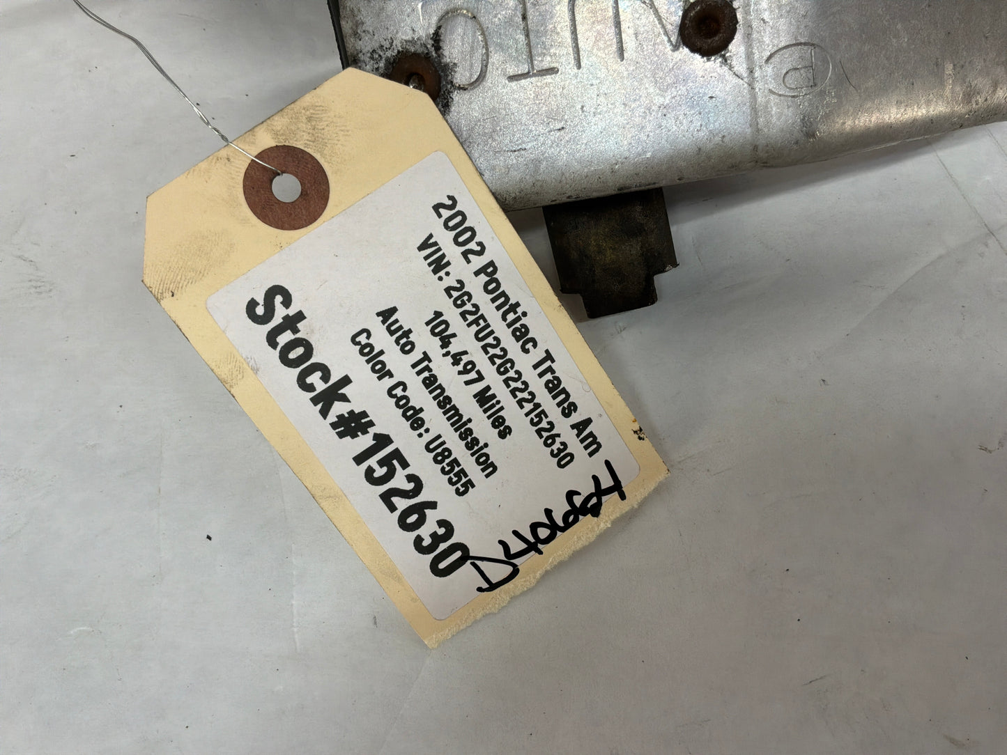 2002 Pontiac Trans Am WS6 RH & LH Torque Arm Brackets OEM