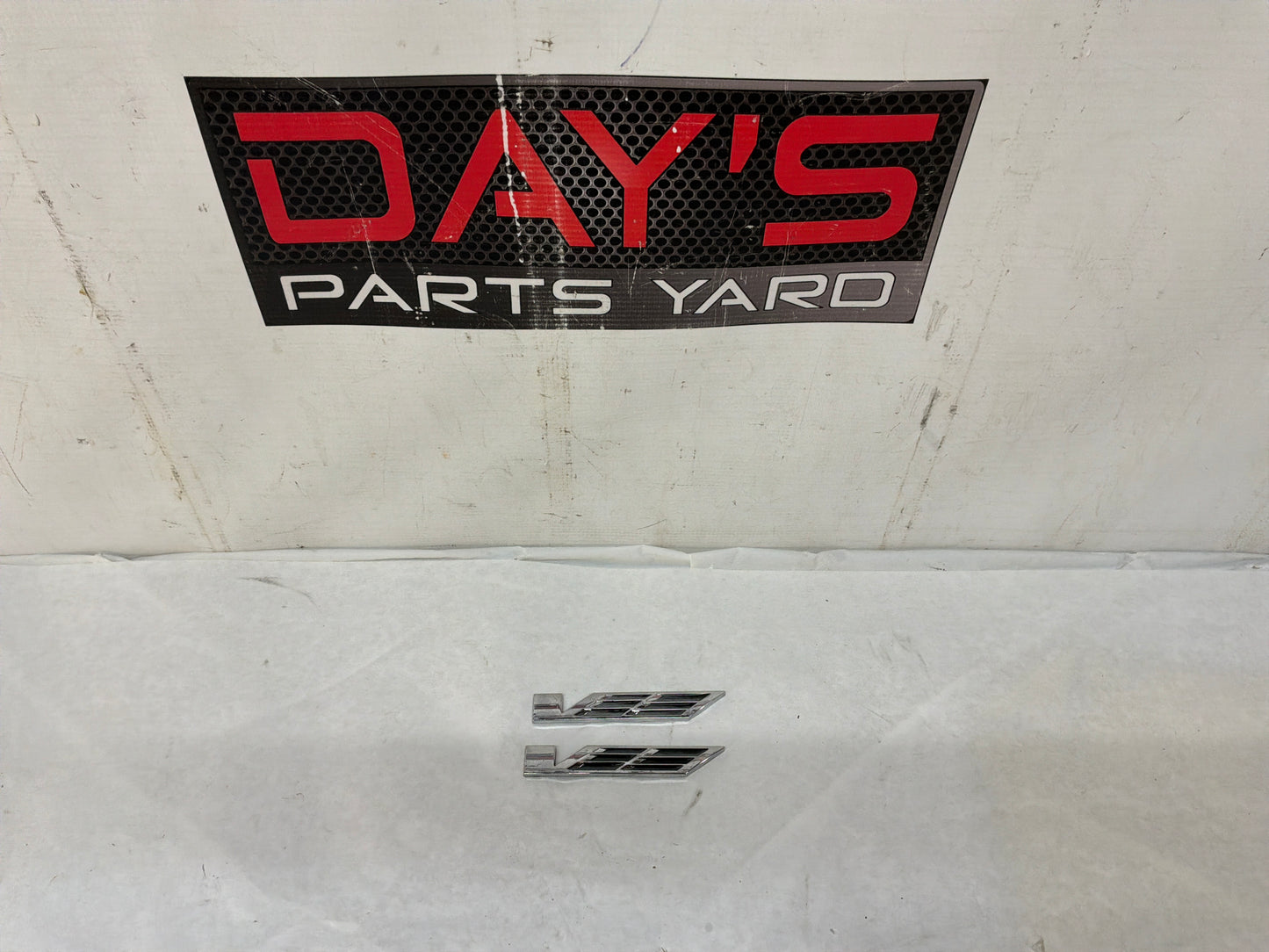 2011 Cadillac CTS-V Coupe RH & LH Door Badges Emblems OEM