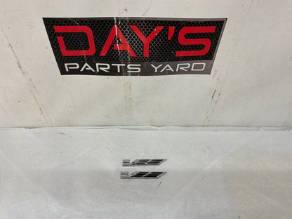 2011 Cadillac CTS-V Coupe RH & LH Door Badges Emblems OEM