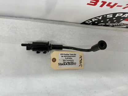 1999 Pontiac Trans Am WS5 Evap Purge Solenoid Valve Hose Tube  OEM
